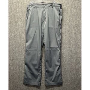 Nike Golf Tour Performance Dri-Fit 36x32 Gray Pants Golfing Trousers